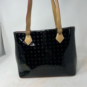 Arcadia Patent Leather Tote Bag